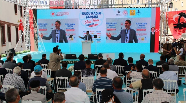 Bakan Kurum: "Amacımız, Akşehir için yeni cazibe merkezleri oluşturmak"