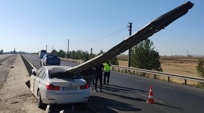 AKŞEHİR'DE KORKUNÇ KAZA 