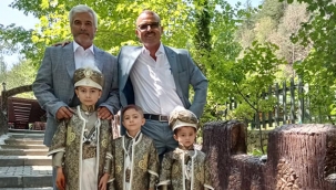 KARABULUT MAHALLESİ MUHTARININ TORUNLARI ERKEKLİĞE ADIM ATTI