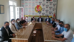 Usta'dan cemiyete ziyaret