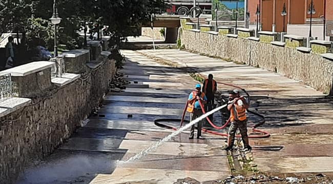 AKŞEHİR ÇAYI TEMİZLENDİ