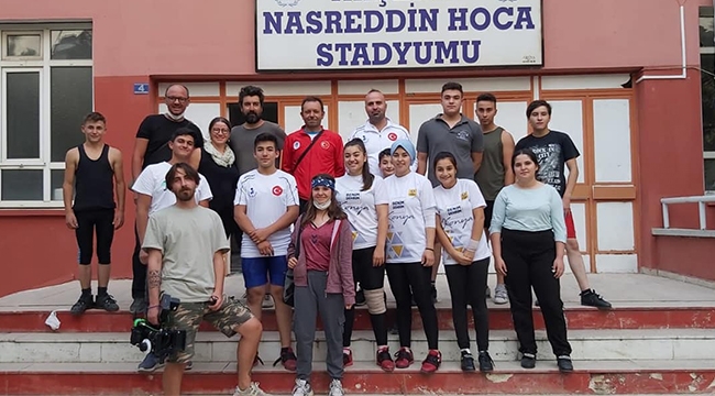 AKŞEHİR'İN HALTERİ BELGESEL OLUYOR