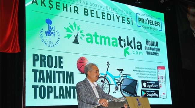 AKŞEHİR BELEDİYESİ'NDEN TÜRKİYE'DE BİR İLK!