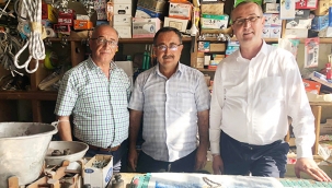 BAŞKAN ALİ KONAK ESNAFLA FİKİR ALIŞVERİŞİNDE