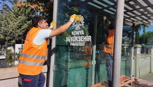 DURAKLAR TEMİZLENDİ