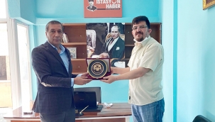 MHP AKŞEHİR'DEN GAZETEMİZE ZİYARET