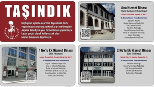 Akşehir Belediyesi 3 Binada Hizmetlerini Sürdürüyor