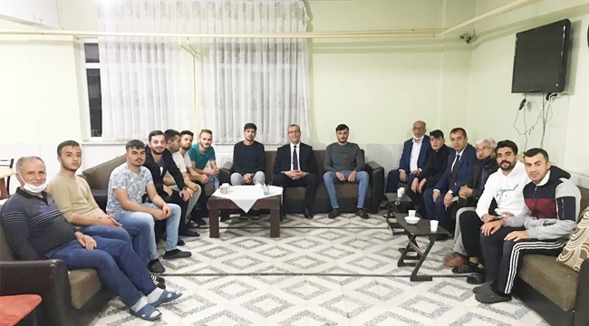 BAŞKAN KONAK: "ÖĞRENCİLERİMİZ MERAK ETMESİN, BİZ BURADAYIZ"