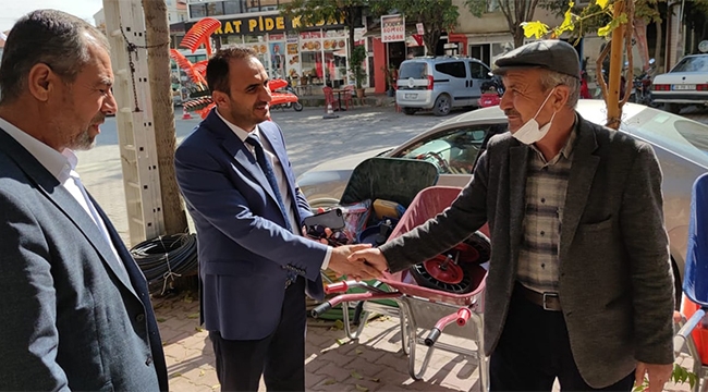 BAŞKAN MEŞE: "İLÇEMİZİN GELİŞİMİ İÇİN ÇALIŞIYORUZ"