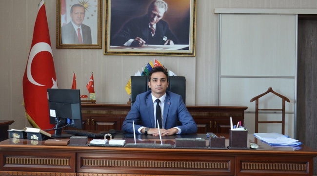 ÇELTİK KAYMAKAMI ÖMER FARUK ATEŞ'DEN 29 EKİM MESAJI