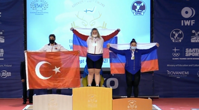 NURAN YALÇIN AVRUPA İKİNCİSİ