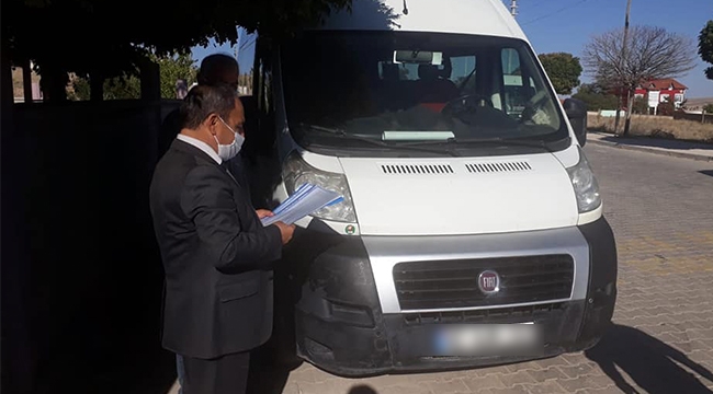 OKUL SERVİSLERİ DENETLENDİ