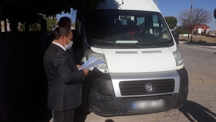 OKUL SERVİSLERİ DENETLENDİ