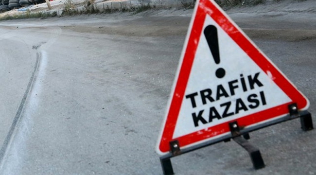 ŞARKIKARAAĞAÇ'TA TRAFİK KAZASI: 1 ÖLÜ