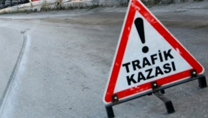 ŞARKIKARAAĞAÇ'TA TRAFİK KAZASI: 1 ÖLÜ