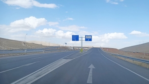 YUNAK-AKŞEHİR KARAYOLUNUN ÇOĞUNLUĞU TAMAMLANDI