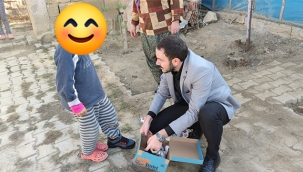 AK GENÇLİK AKŞEHİR, ÇOCUKLARI SEVİNDİRMEYE BAŞLADI