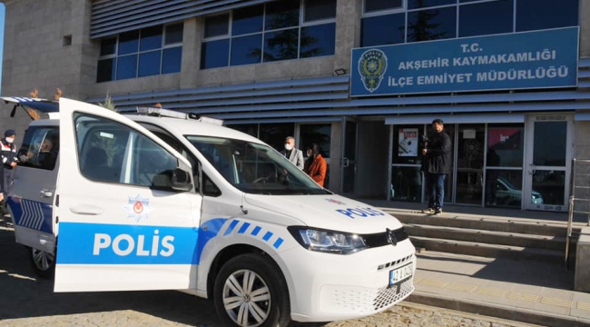 AKŞEHİR EMNİYET'E YENİ ARAÇ HİBE EDİLDİ
