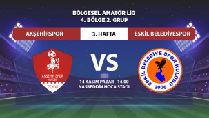 AKŞEHİRSPOR'UN RAKİBİ ESKİL BELEDİYESPOR