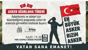 ILGIN'DA ASKERLER DUALARLA UĞURLANACAK