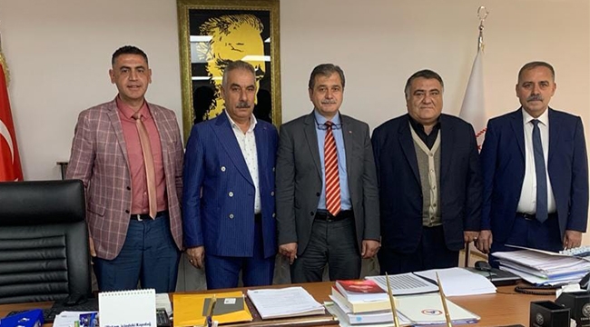 ODA BAŞKANLARINDAN İL MÜDÜRÜ ÇAĞLAYAN'A ZİYARET