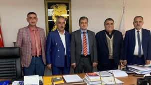 ODA BAŞKANLARINDAN İL MÜDÜRÜ ÇAĞLAYAN'A ZİYARET