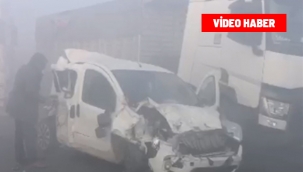 YOĞUN DUMAN KAZALARA SEBEP OLDU!