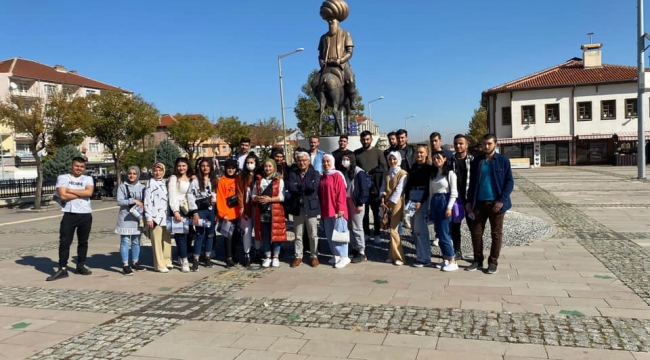YUNAK MYO ÖĞRENCİLERİ, AKŞEHİR'İ GEZDİ! 
