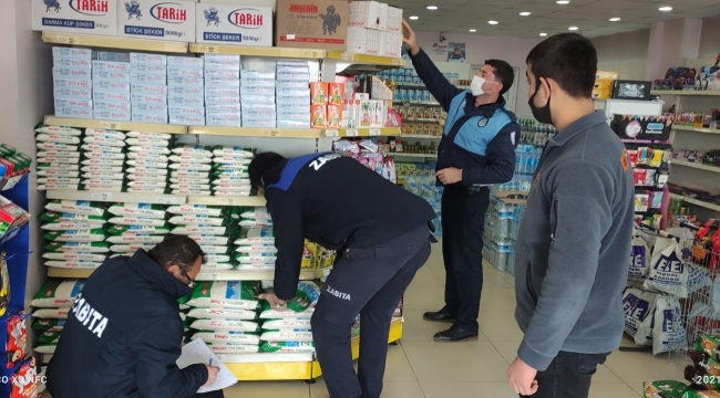 AKŞEHİR'DE ZABITADAN DENETİM