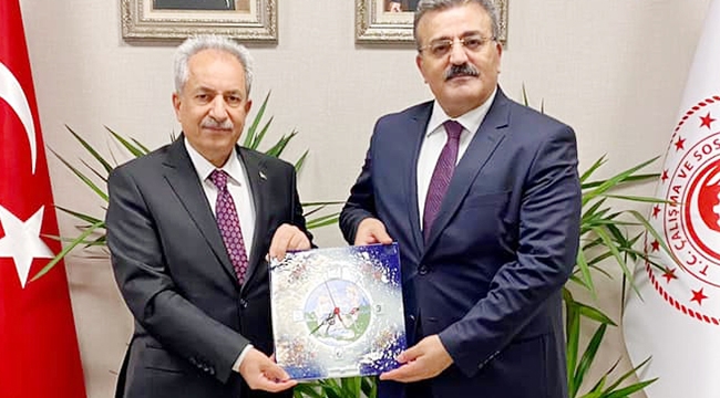 BAŞKAN AKKAYA'DAN ÖNEMLİ ZİYARETLER