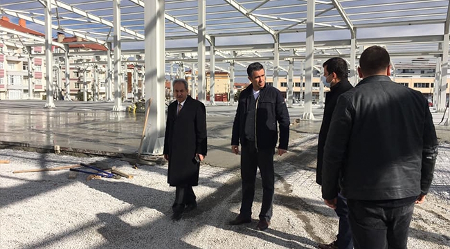 BAŞKAN AKKAYA: "OCAK AYINDA AÇMAYI PLANLIYORUZ"