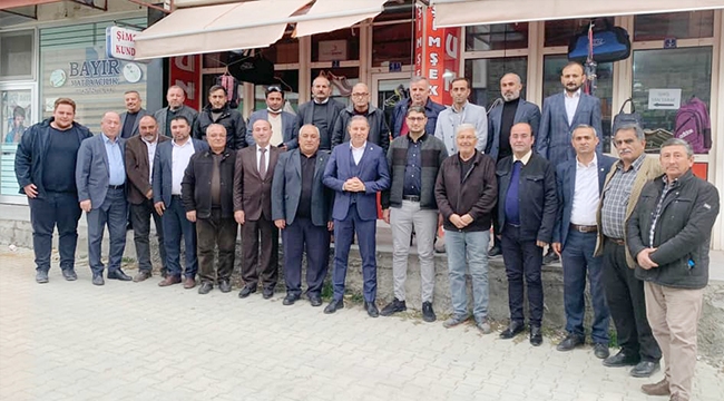 BAŞKAN KARABACAK'TAN YUNAK ve ÇELTİK ZİYARETİ
