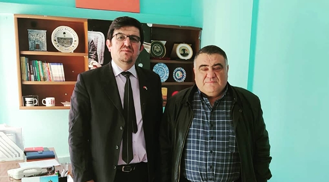BAŞKAN YAYLA'DAN GAZETEMİZE ZİYARET "BİRLİK ve BERABERLİK ÇİN ADAYIM"