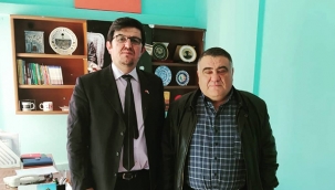 BAŞKAN YAYLA'DAN GAZETEMİZE ZİYARET "BİRLİK ve BERABERLİK ÇİN ADAYIM"
