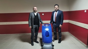 BELEDİYEDEN HASTANEYE ROBOT HİBESİ