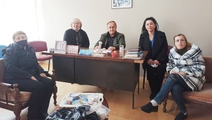 İYİ KADINLAR'DAN AKŞENDER'E ZİYARET