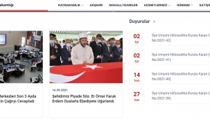 KAYMAKAMLIK SAYFALARI GÜNCELLENMİYOR