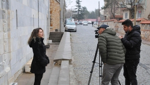 MÜZE MÜDÜRÜ ÇAVDAR, TAŞ MEDRESEYİ ANLATTI