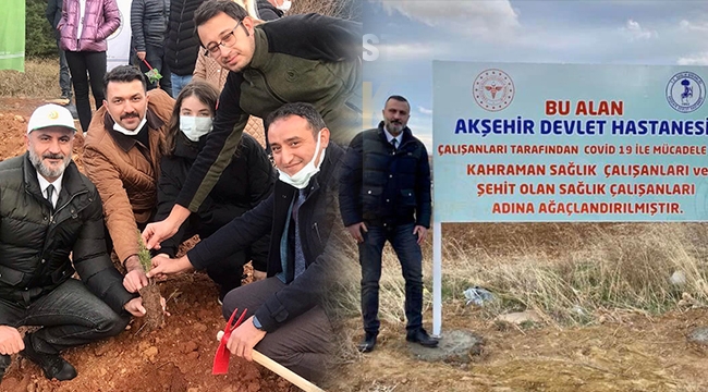 SAĞLIK ÇALIŞANLARI İÇİN HATIRA ORMANI