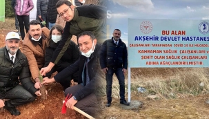 SAĞLIK ÇALIŞANLARI İÇİN HATIRA ORMANI