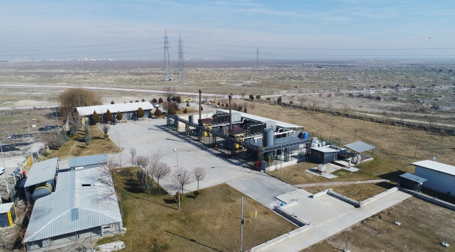 AKŞEHİR'İN DE YER ALDIĞI TESİSLERDE METAN GAZINDAN ELEKTRİK ÜRETİLİYOR