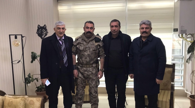BAŞKAN AKÇA'YA NEZAKET ZİYARETİ