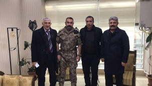 BAŞKAN AKÇA'YA NEZAKET ZİYARETİ