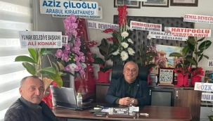 BAŞKAN ÇİL'DEN ŞOFÖRLER ODASINA HAYIRLI OLSUN ZİYARETİ