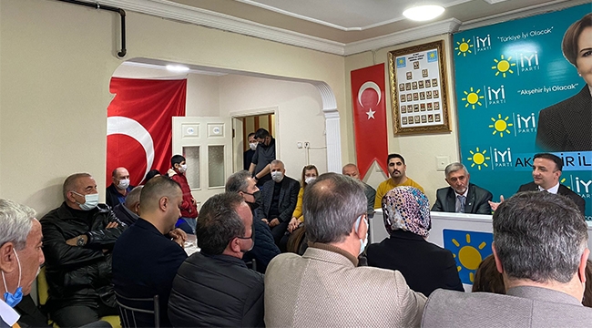 İYİ PARTİ AKŞEHİR GENİŞLETİLMİŞ DİVAN TOPLANTISI GERÇEKLEŞTİRİLDİ