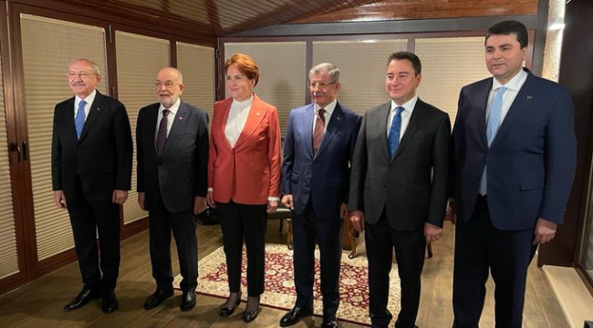 ALTI SİYASİ PARTİ GENEL BAŞKANININ ORTAK AÇIKLAMASI