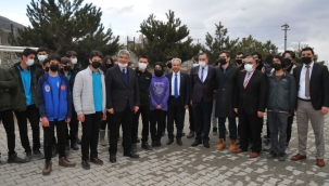 Başkan Akkaya Fen Lisesi Öğrencileri ile Buluştu