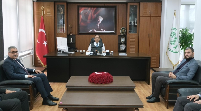 BAŞKAN ERTAŞ KONYA'DA BİR DİZİ ZİYARET GERÇEKLEŞTİRDİ