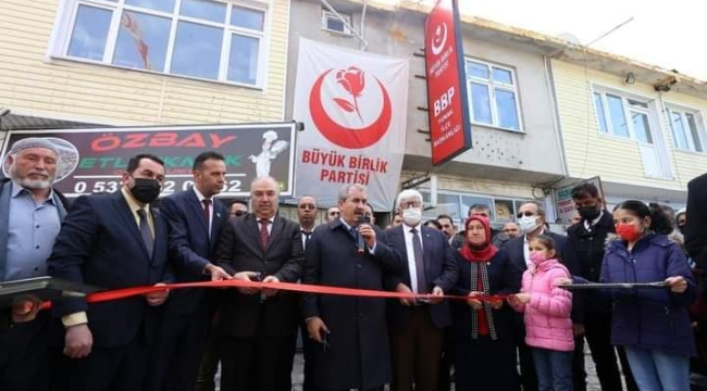 BBP LİDERİ DESTİCİ' DEN YUNAK ZİYARETİ