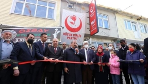 BBP LİDERİ DESTİCİ' DEN YUNAK ZİYARETİ